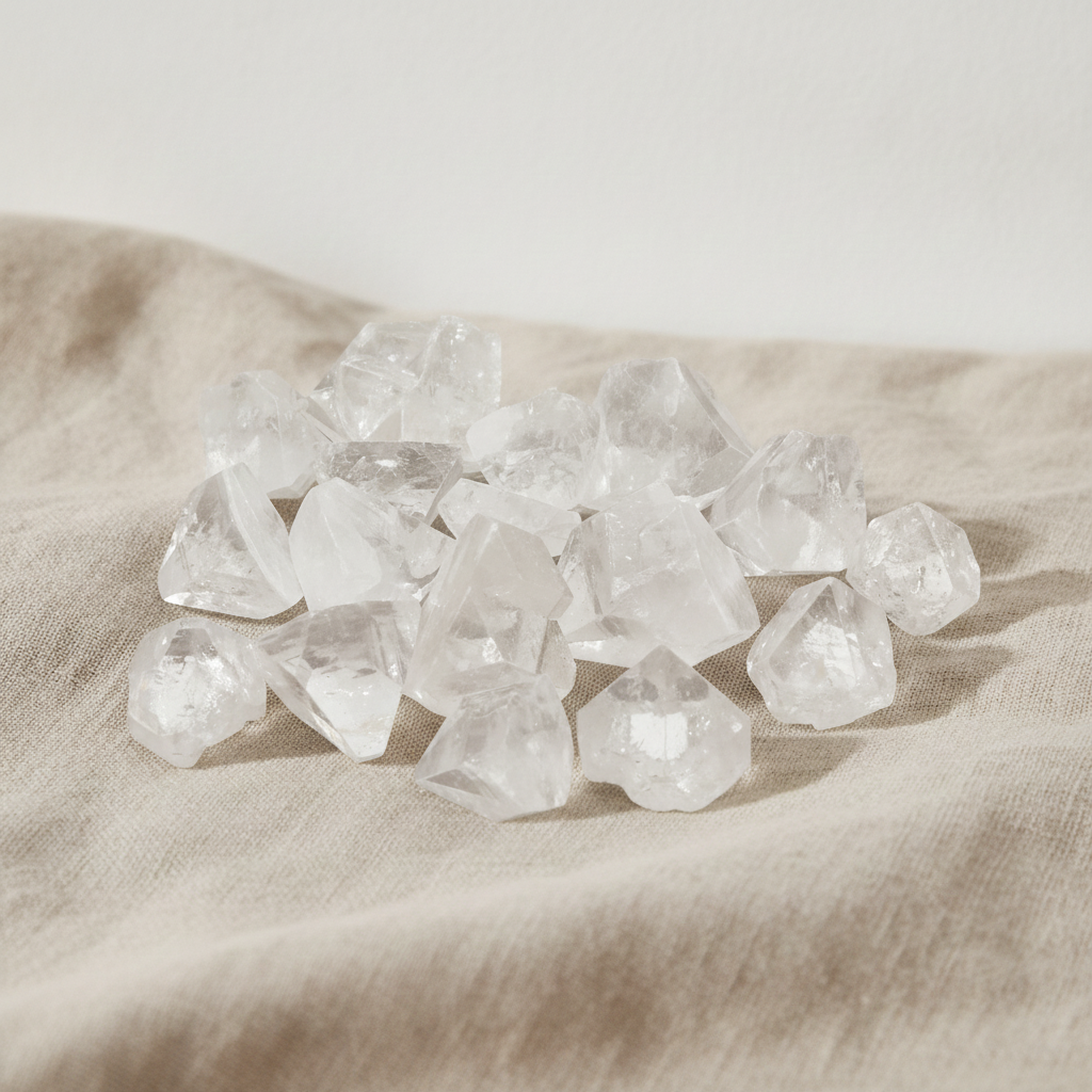 Apophyllite Tips - Medium - Raw Crystal Points, 100g Bag