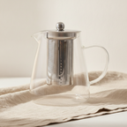 Glass Infuser Teapot - Flask Shape - 950ml