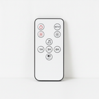 Remote control for the birdsong diffuser with timer, light, sound and volume buttons