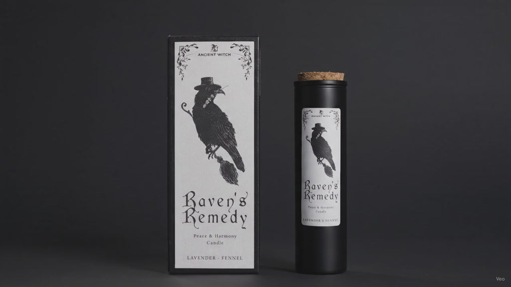 Raven's Remedy ritual candle video