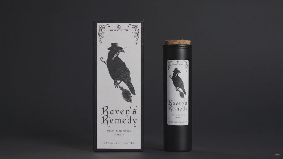 Raven's Remedy ritual candle video
