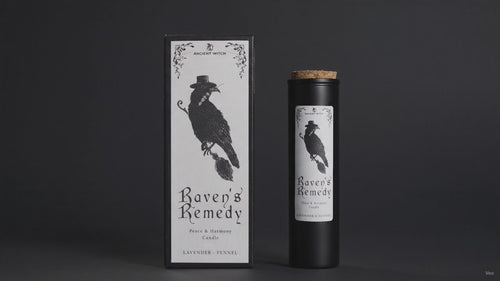 Raven's Remedy ritual candle video