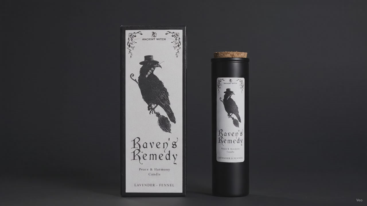 Raven's Remedy ritual candle video