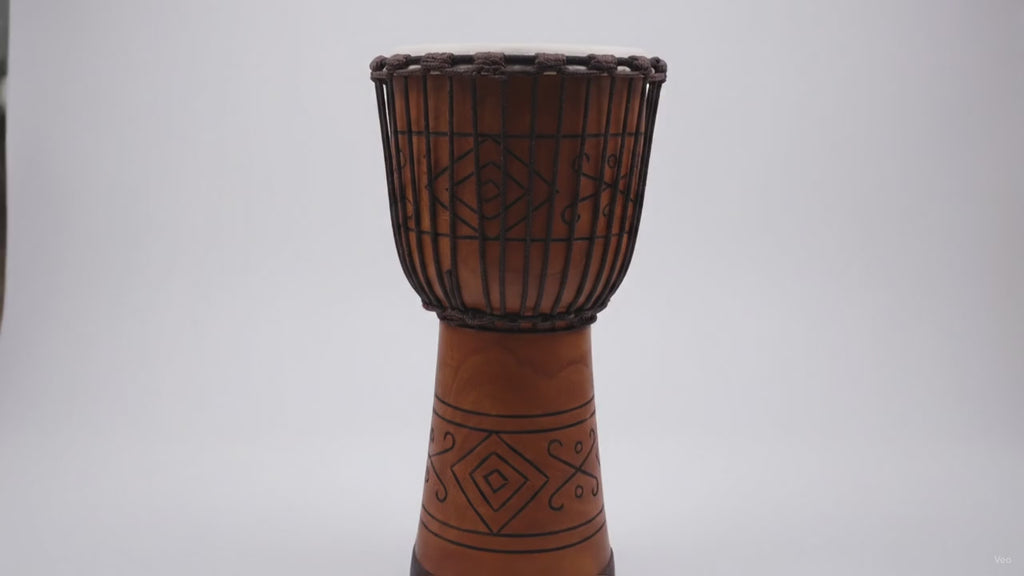 Large Soul Sound djembe drum, slow product video