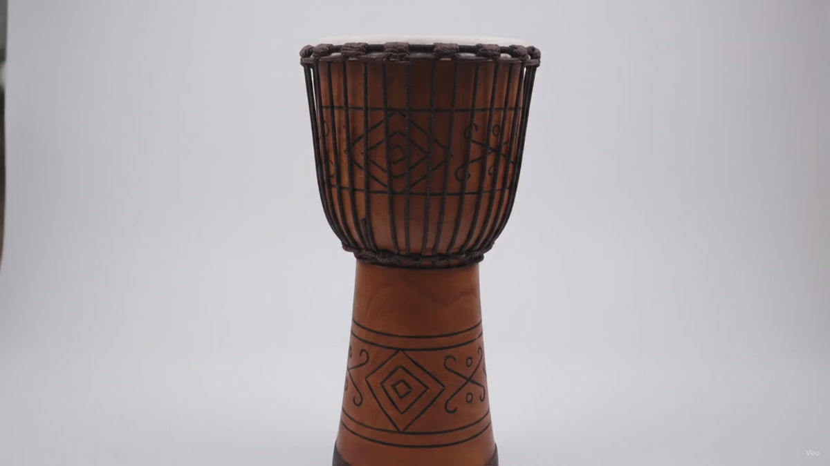 Large Soul Sound djembe drum, slow product video