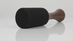Large wooden king stick striker for singing bowls, slow product video