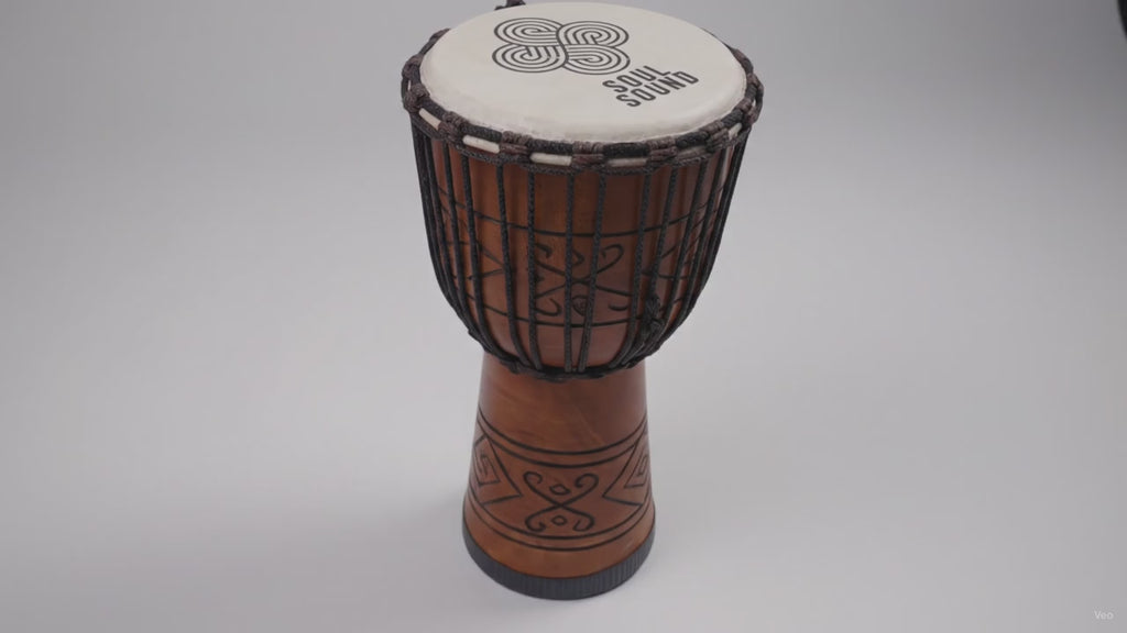 Medium Soul Sound djembe drum, slow product video