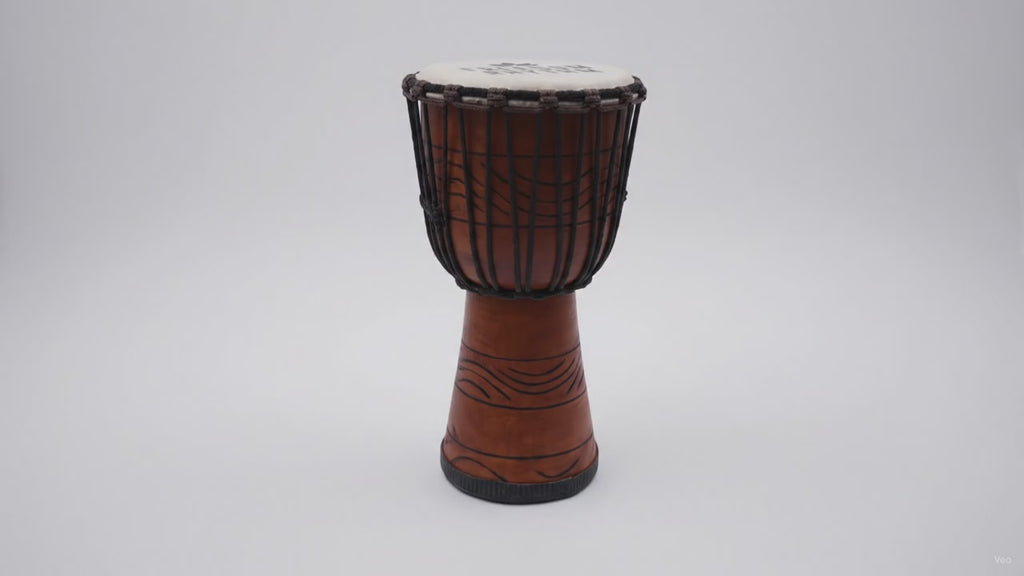 Medium Freedom Rhythm djembe drum, slow product video