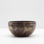 Small Indian Moon Phase Singing Bowl - (approx 550g) - 13cm - view 2