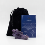 Gemstone Large Dragon Head - Amethyst