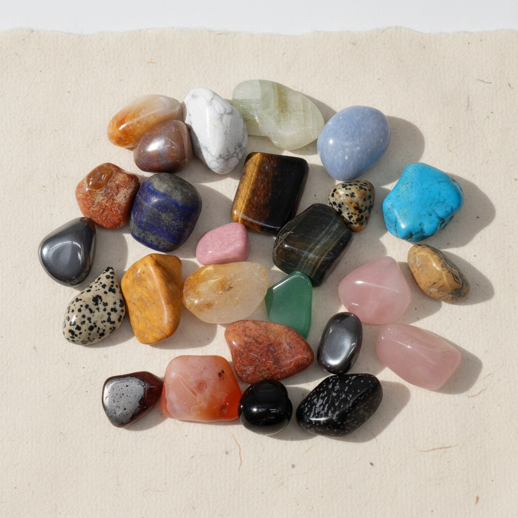 Lucky Dip Mixed Tumble Stones - 0.5kg Bag (25 Crystals) - view 4